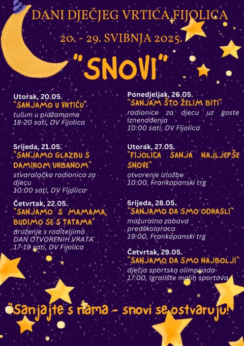 Program Dana vrtića Fijolica 2025.